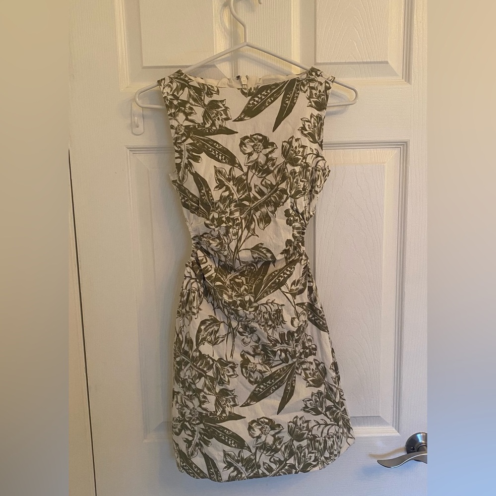 Floral Print Sleeveless Dress